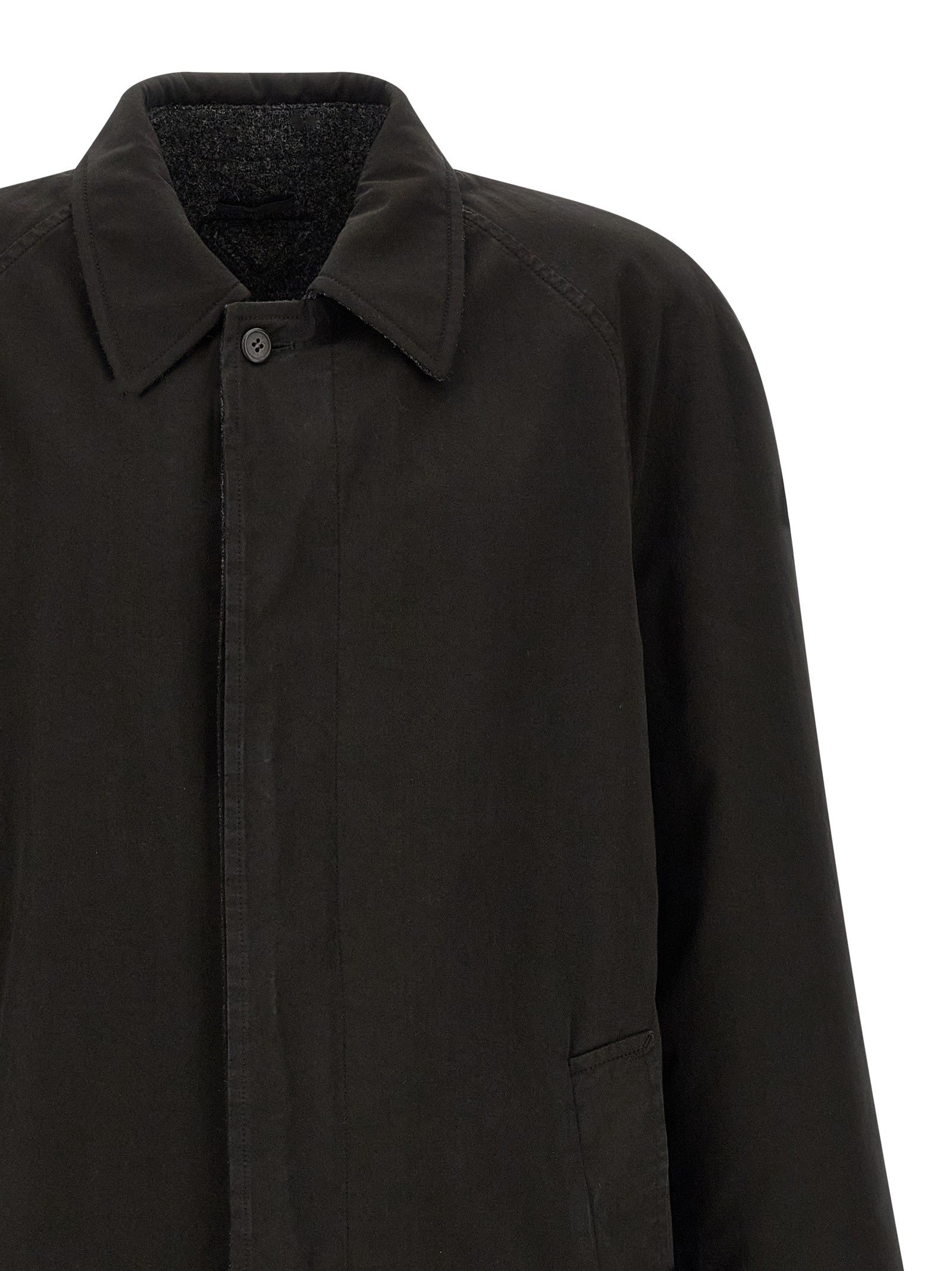 Double-Face raglan coat