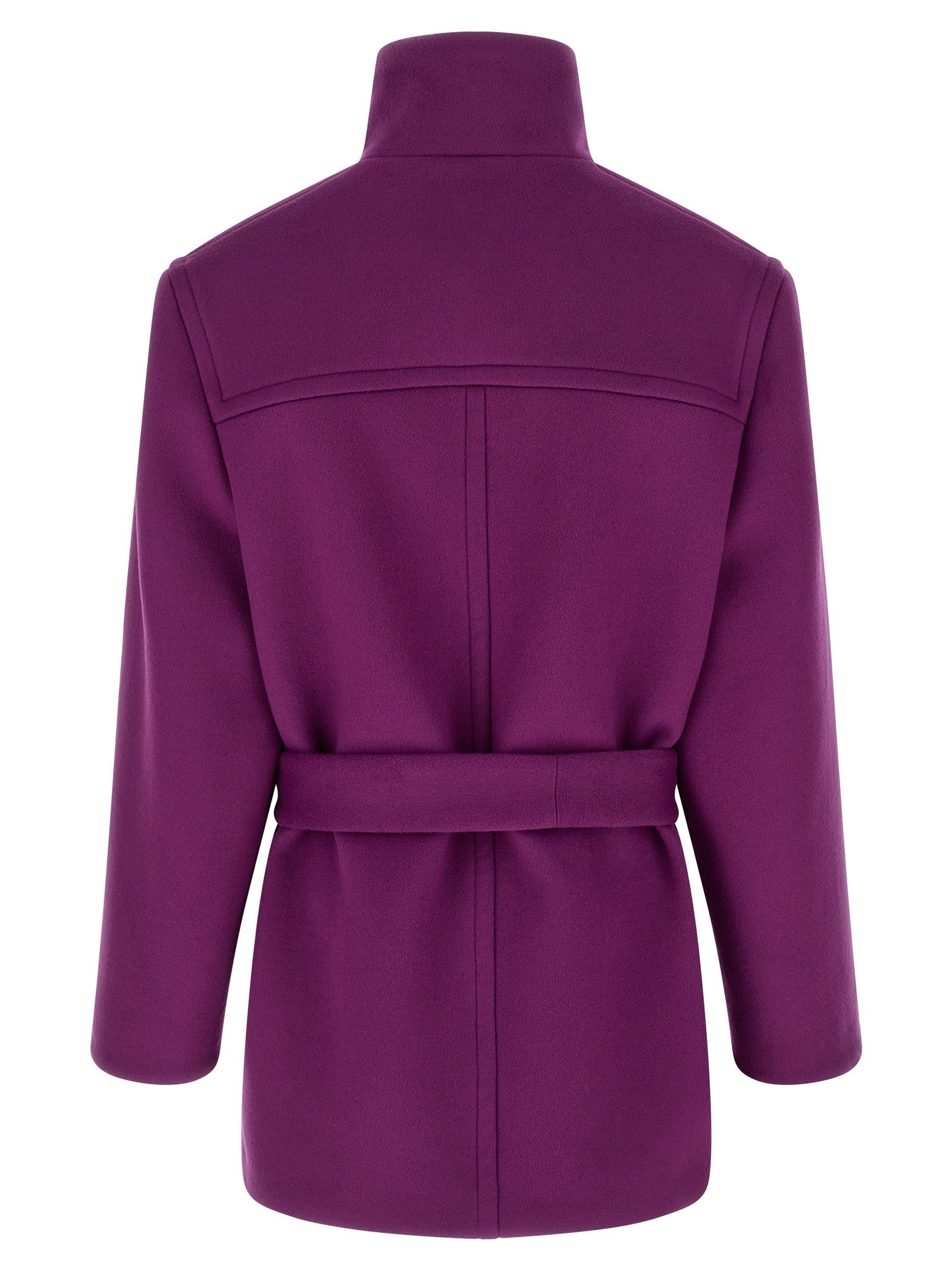 Double-face wool coat
