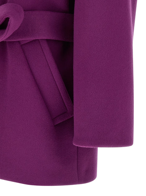 Double-face wool coat