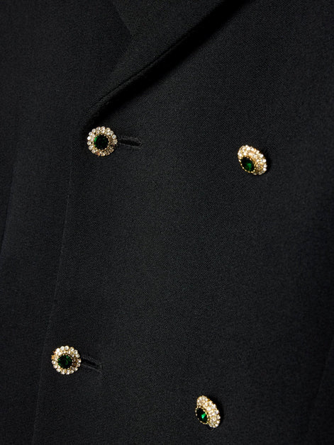 Celine Double-faced wool tailored coat