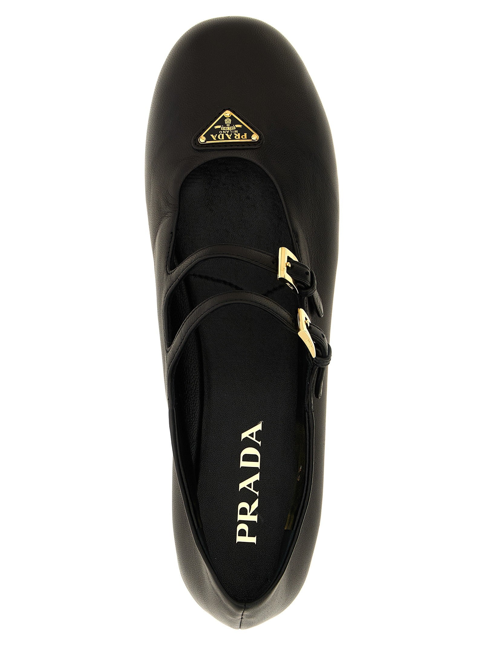 Double strap ballet flats