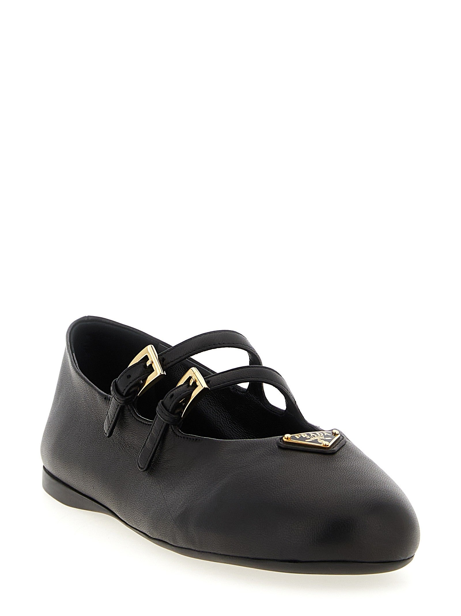 Double strap ballet flats