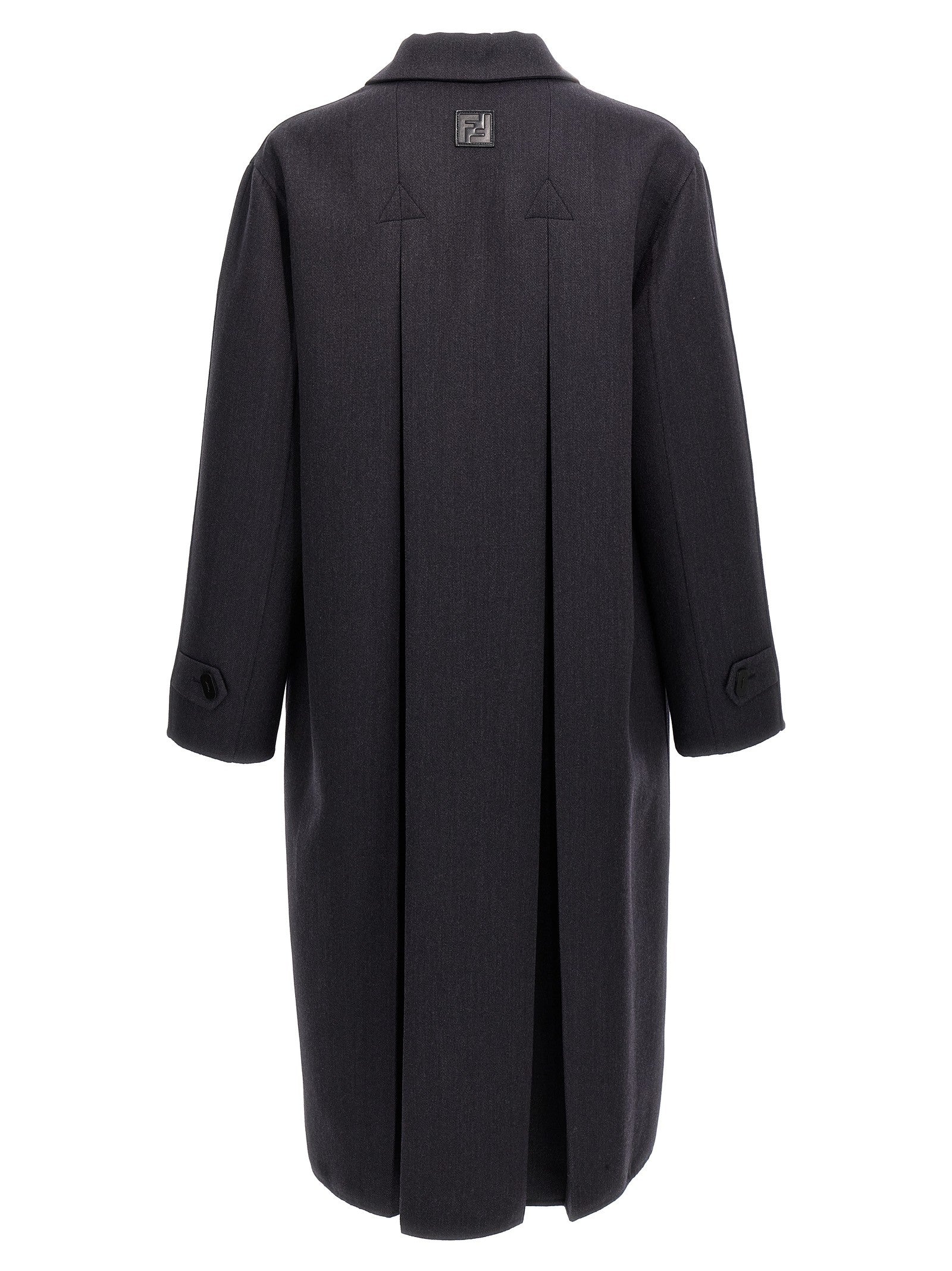 Double wool coat