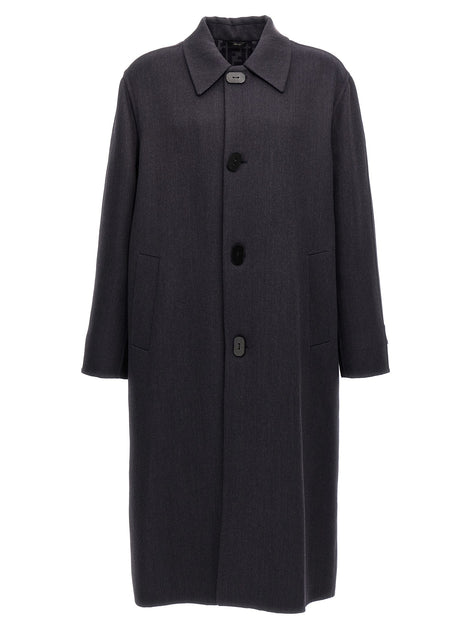 Double wool coat