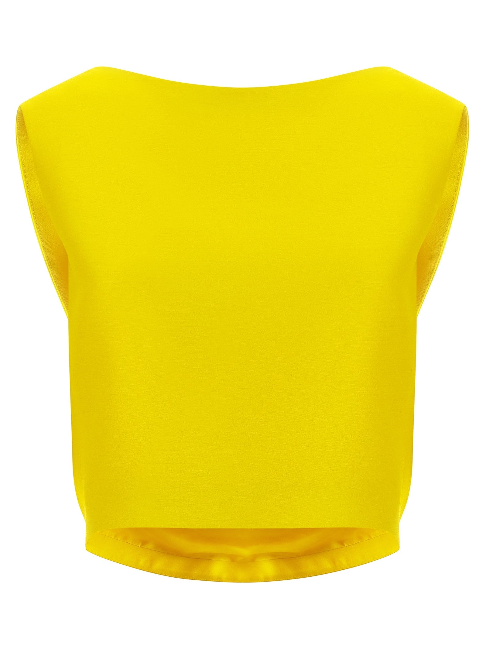 Draped crop top