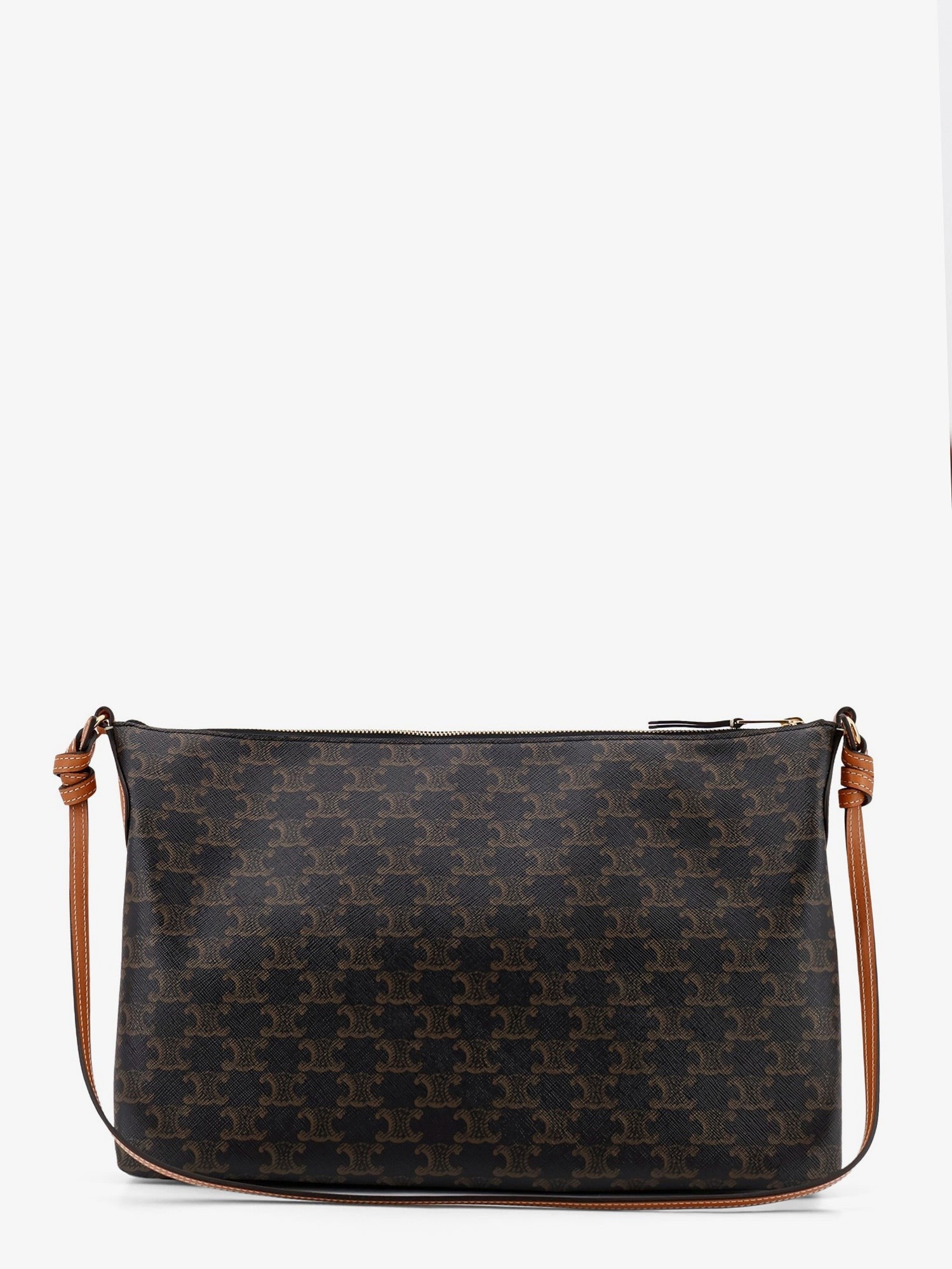 Celine Duo Triomphe Canvas Shoulder Bag