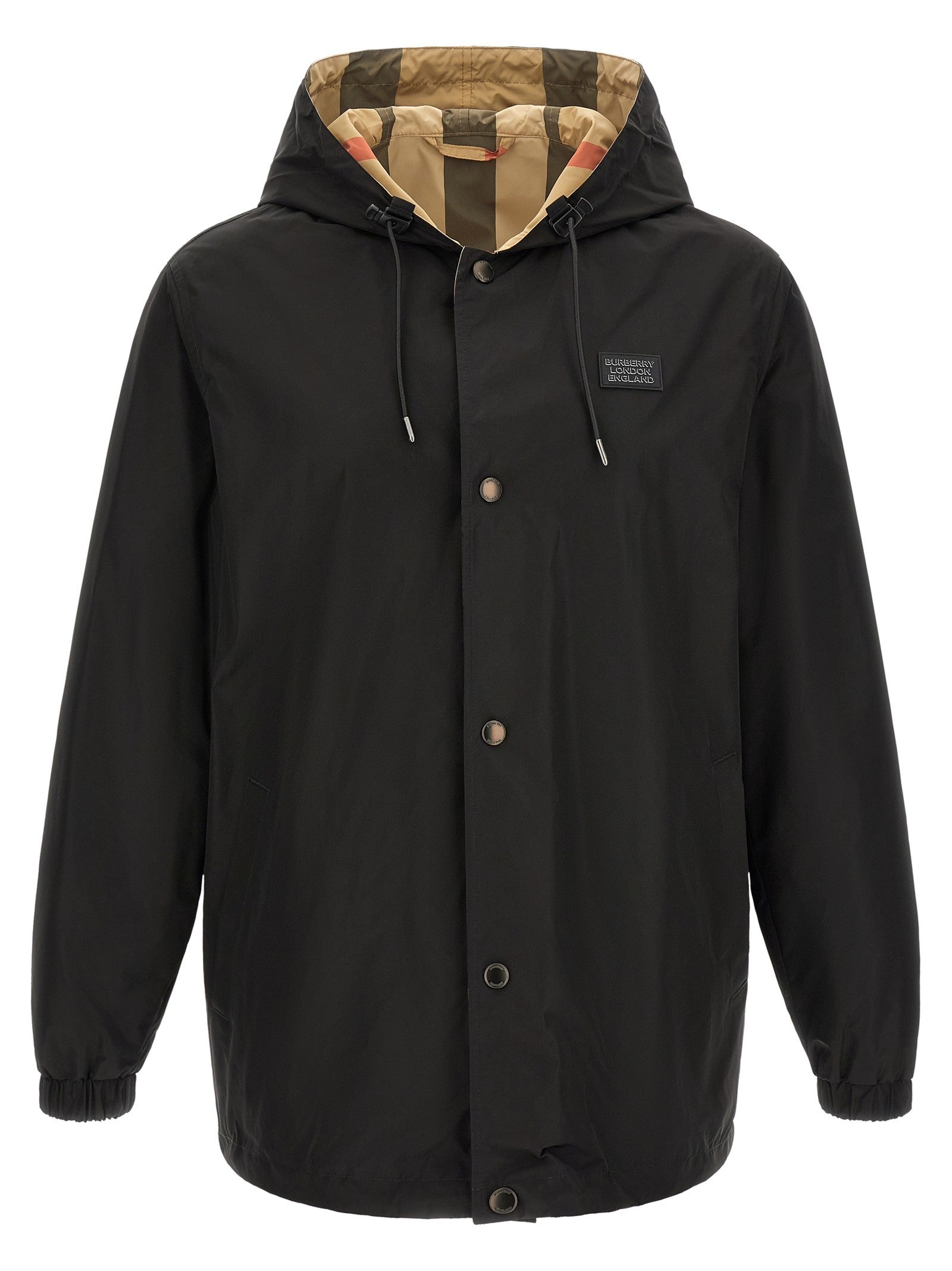 'Elmhurst' hooded reversible jacket
