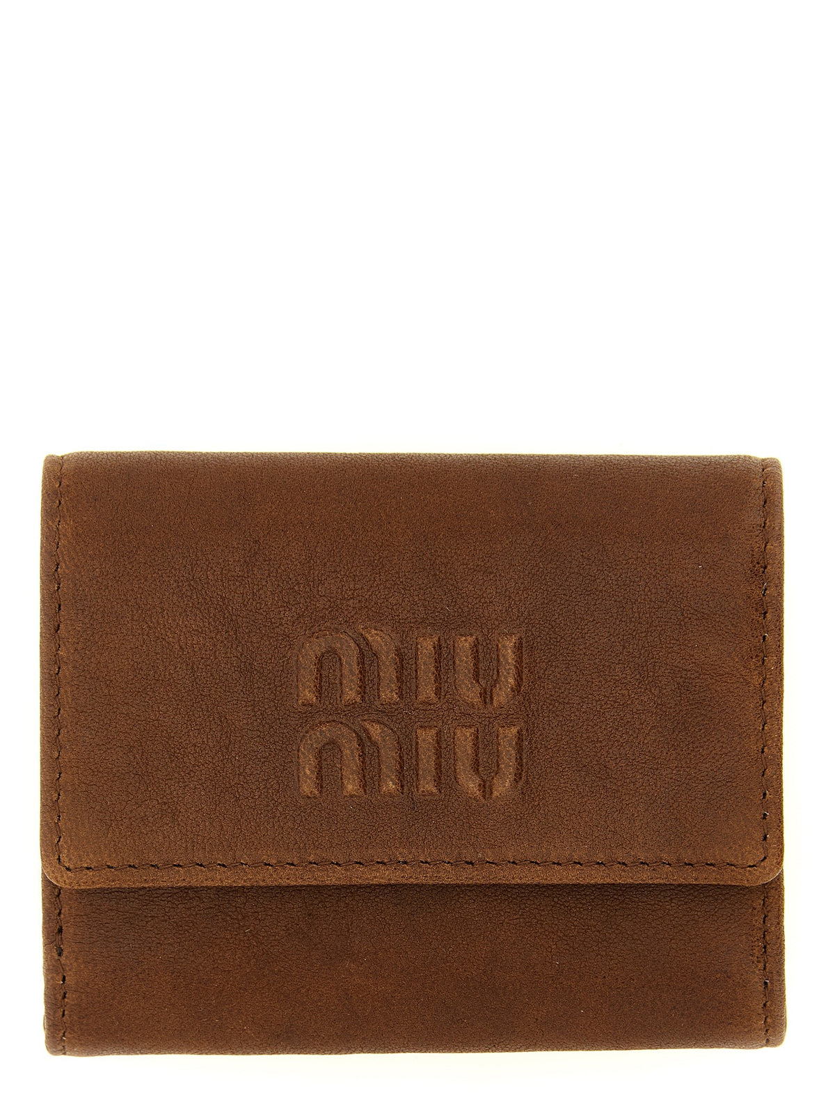 Embossed logo wallet