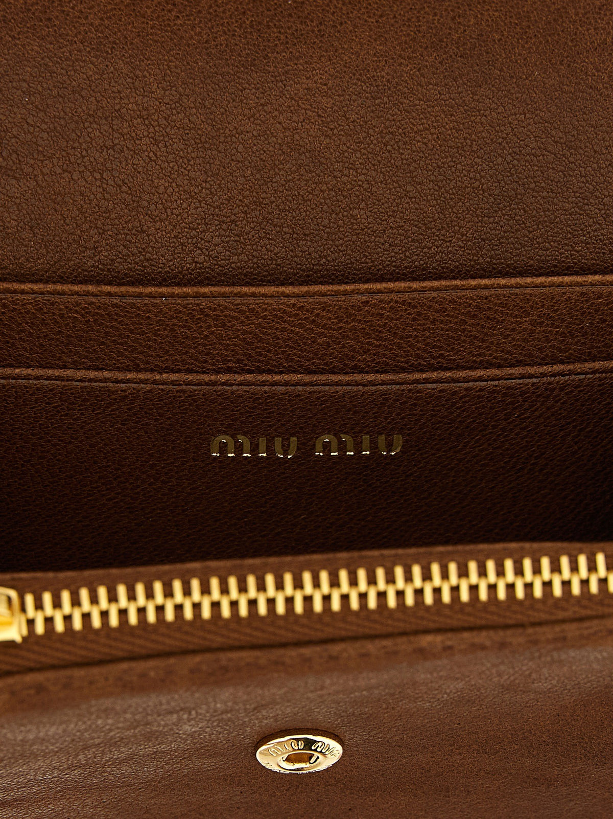 Miu Miu Embossed logo wallet