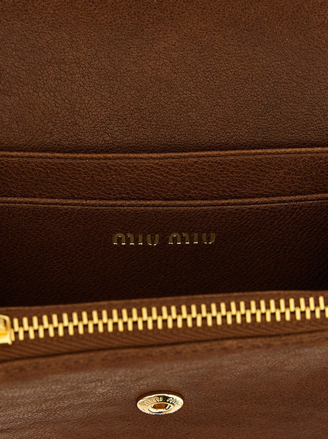 Miu Miu Embossed logo wallet