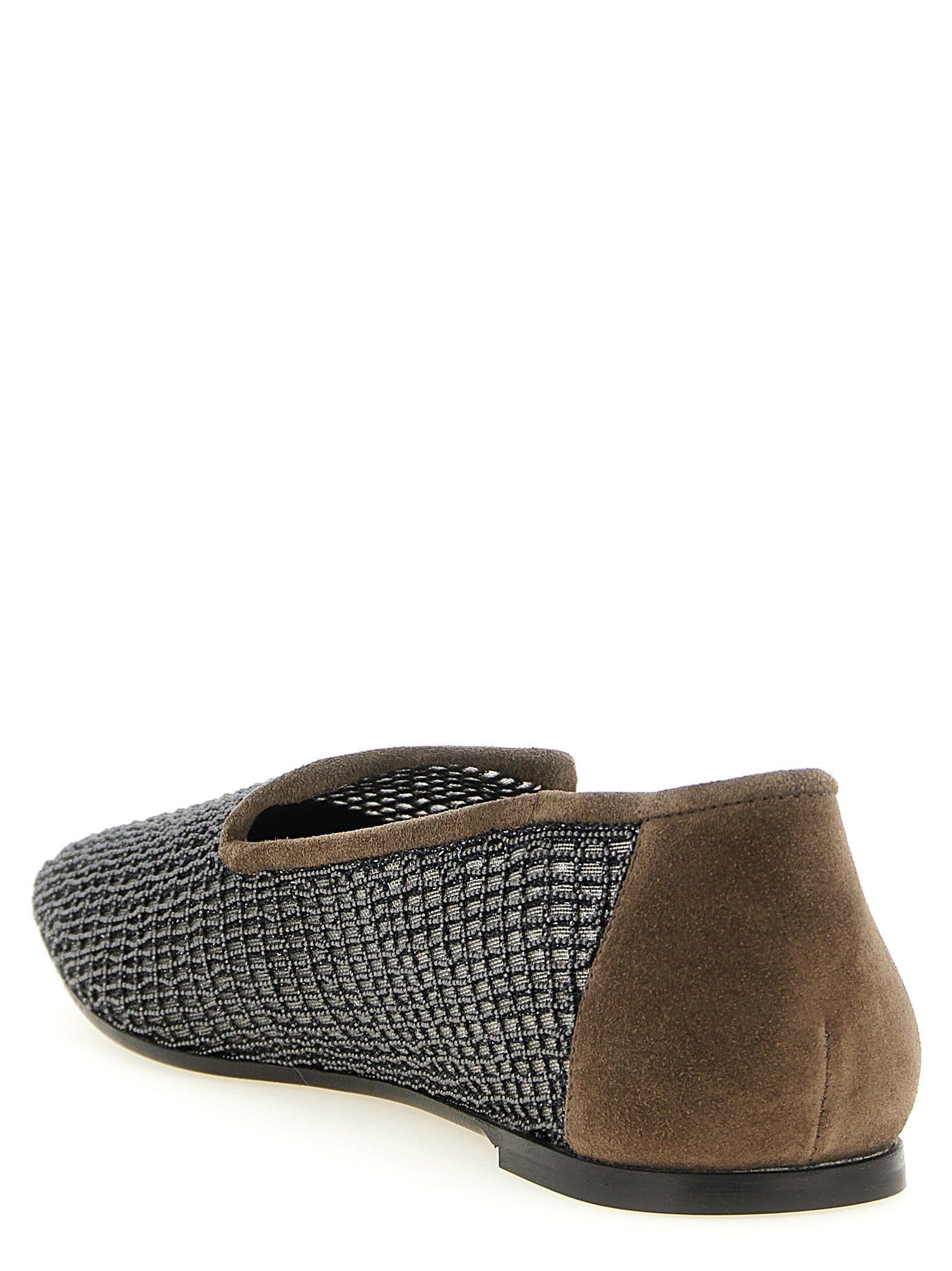 'Embroidery' mesh loafers