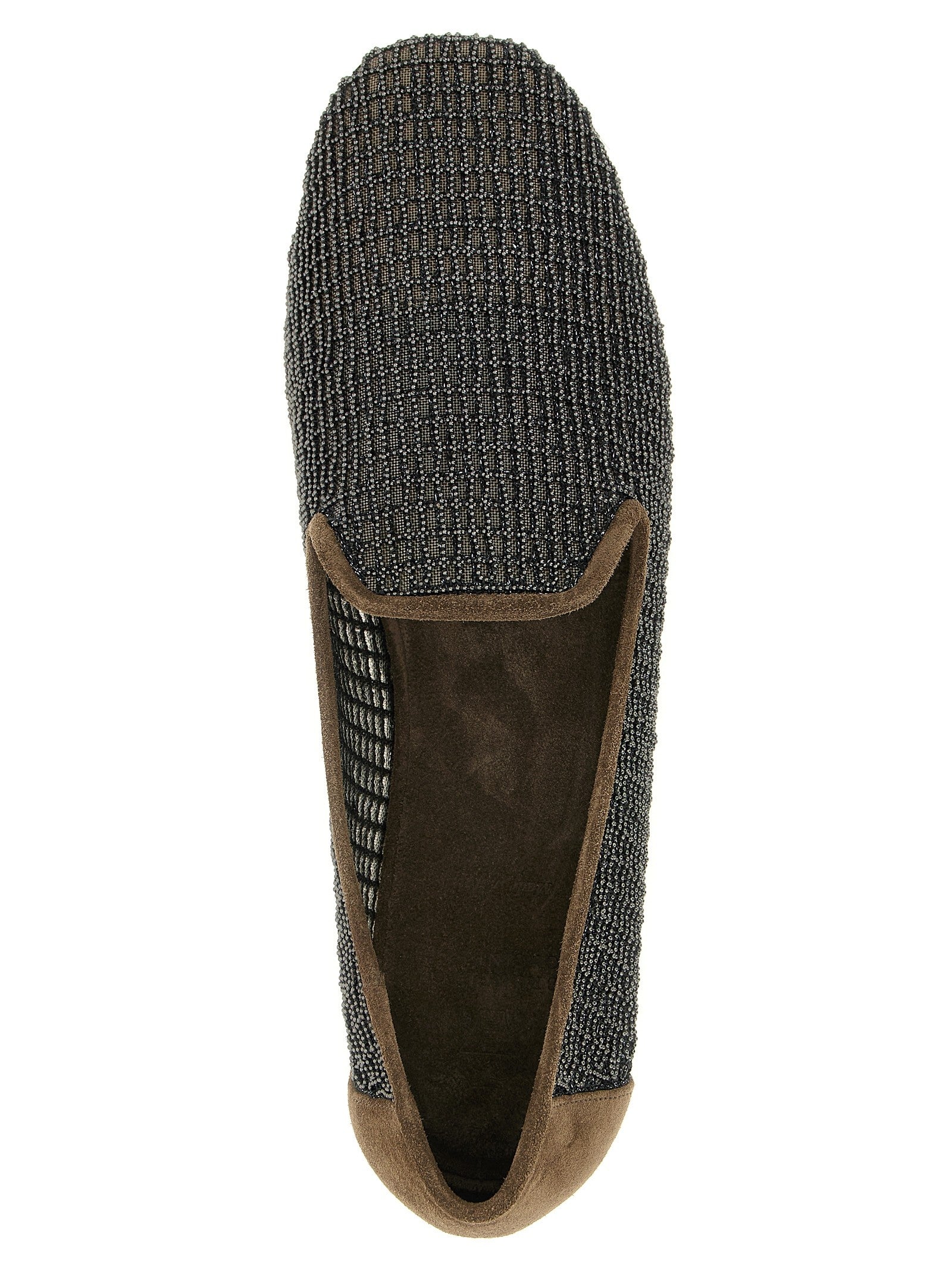 'Embroidery' mesh loafers