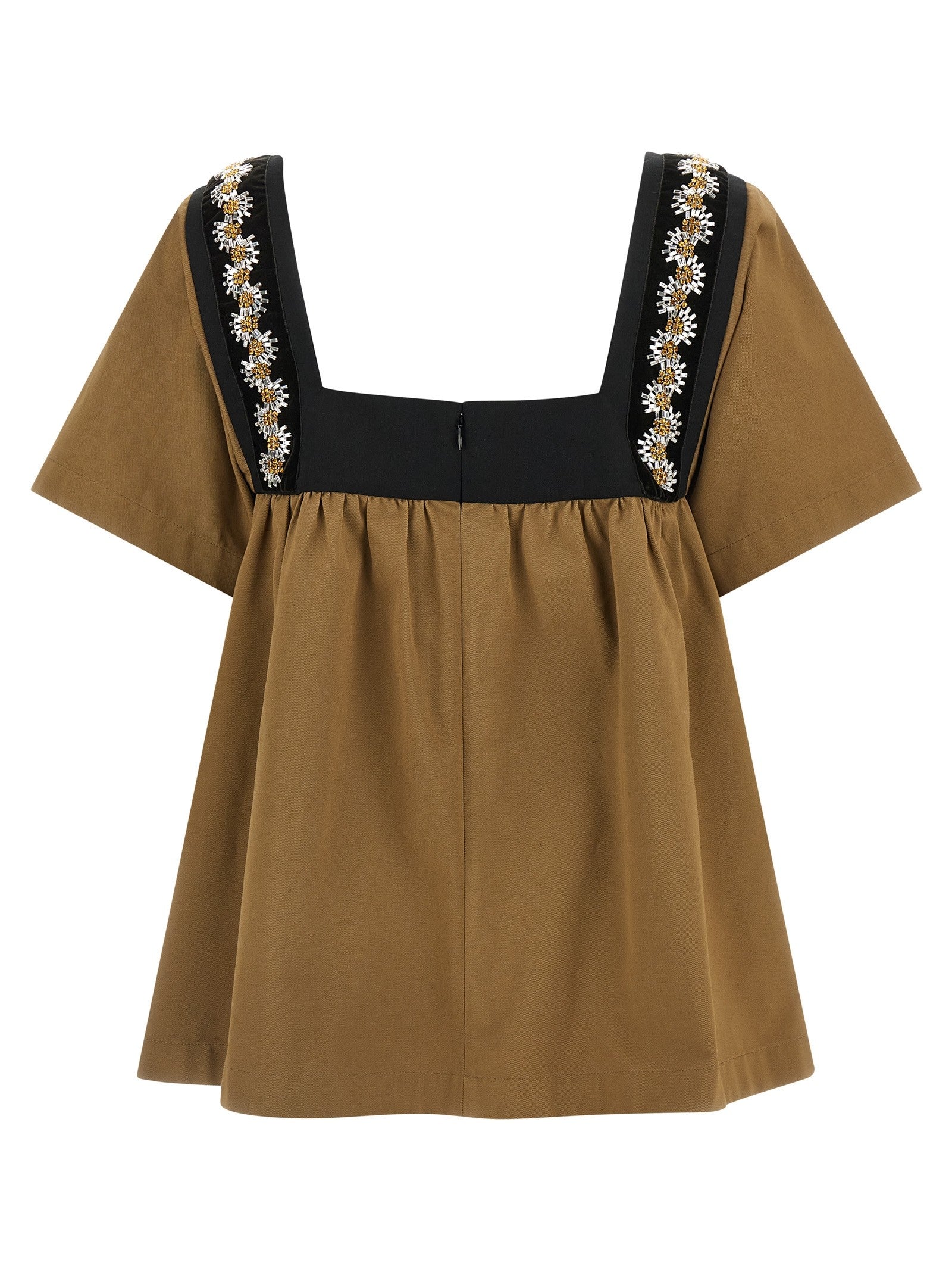 Embroidery top