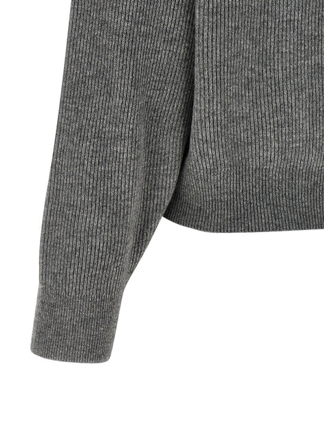 English ribbed sweater