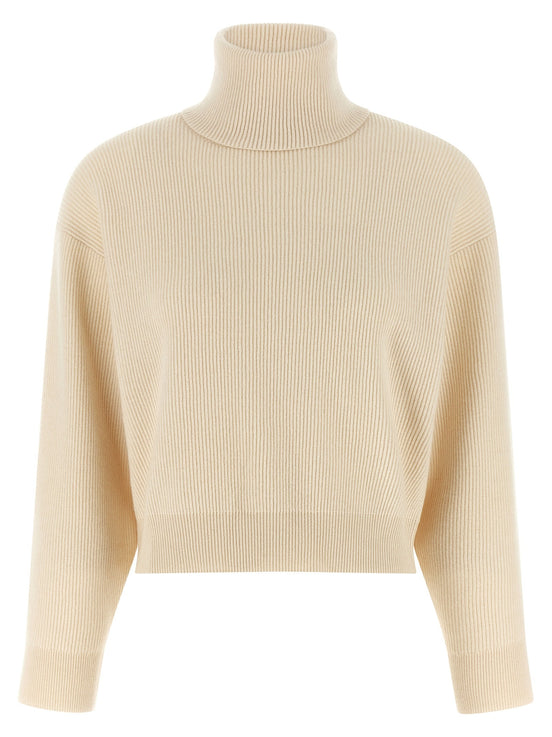 English ribbed sweater