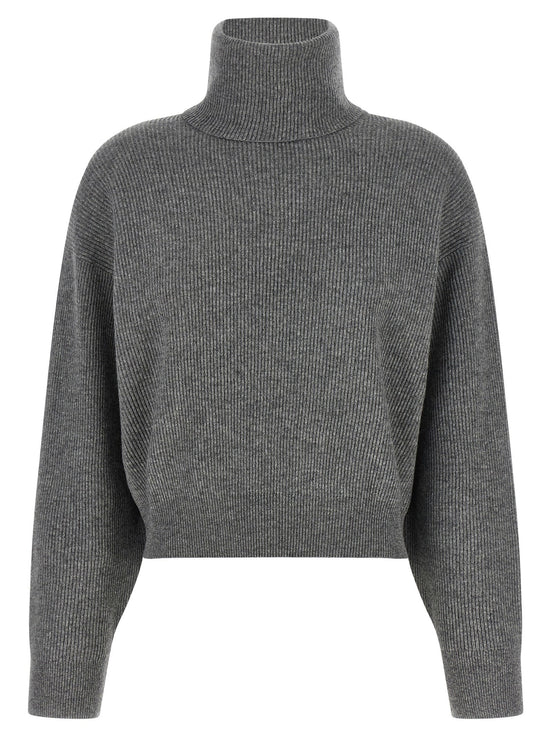 English ribbed sweater