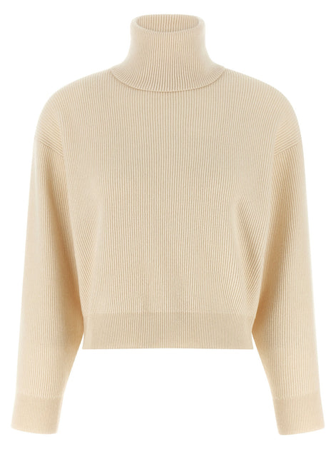 English ribbed sweater