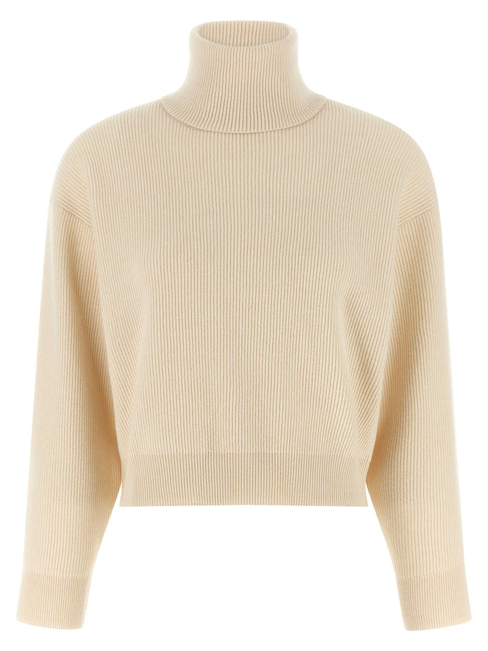 English ribbed sweater