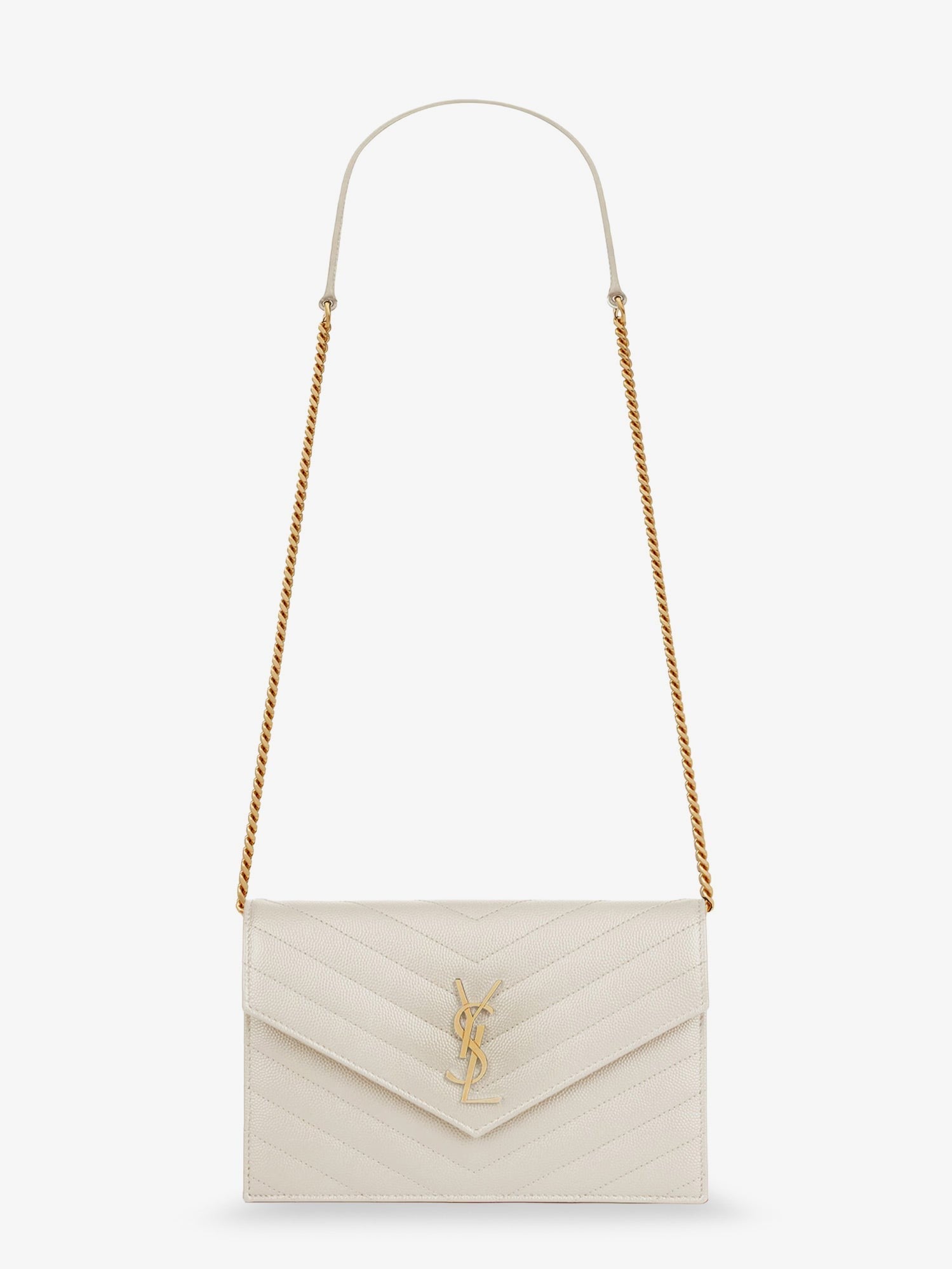 Envelope leather crossbody bag