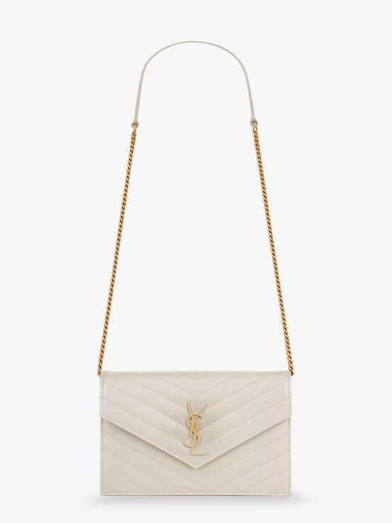 Envelope leather crossbody bag