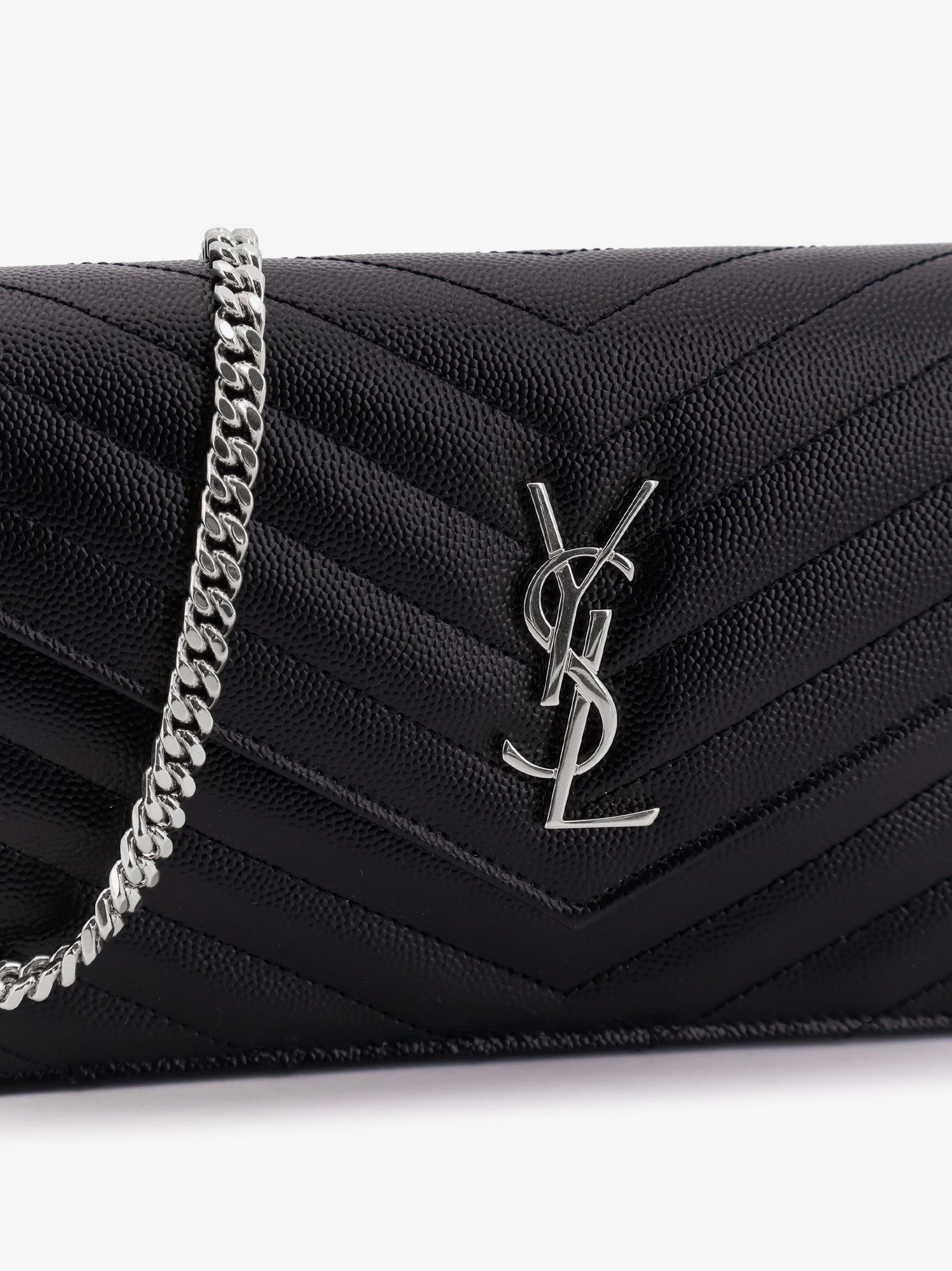 Envelope leather wallet crossbody bag