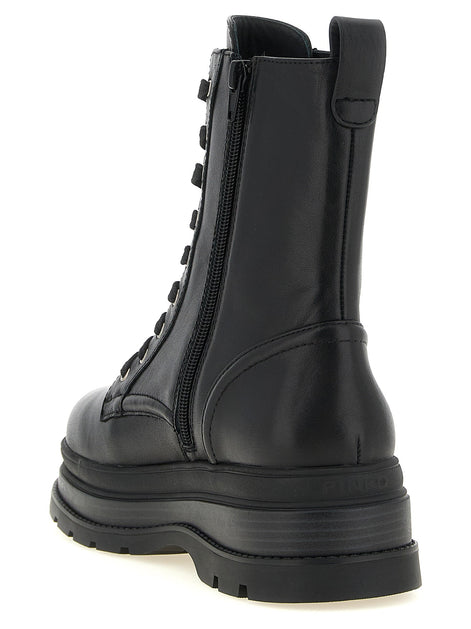 Pinko 'Eva 05' lace-up ankle boots