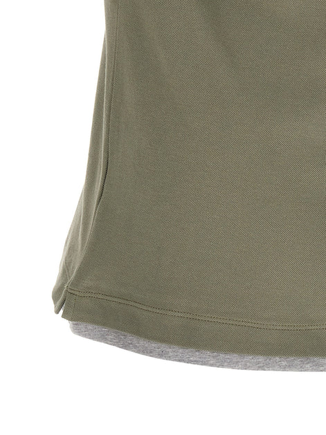 Brunello Cucinelli 'Faux Layering' polo shirt