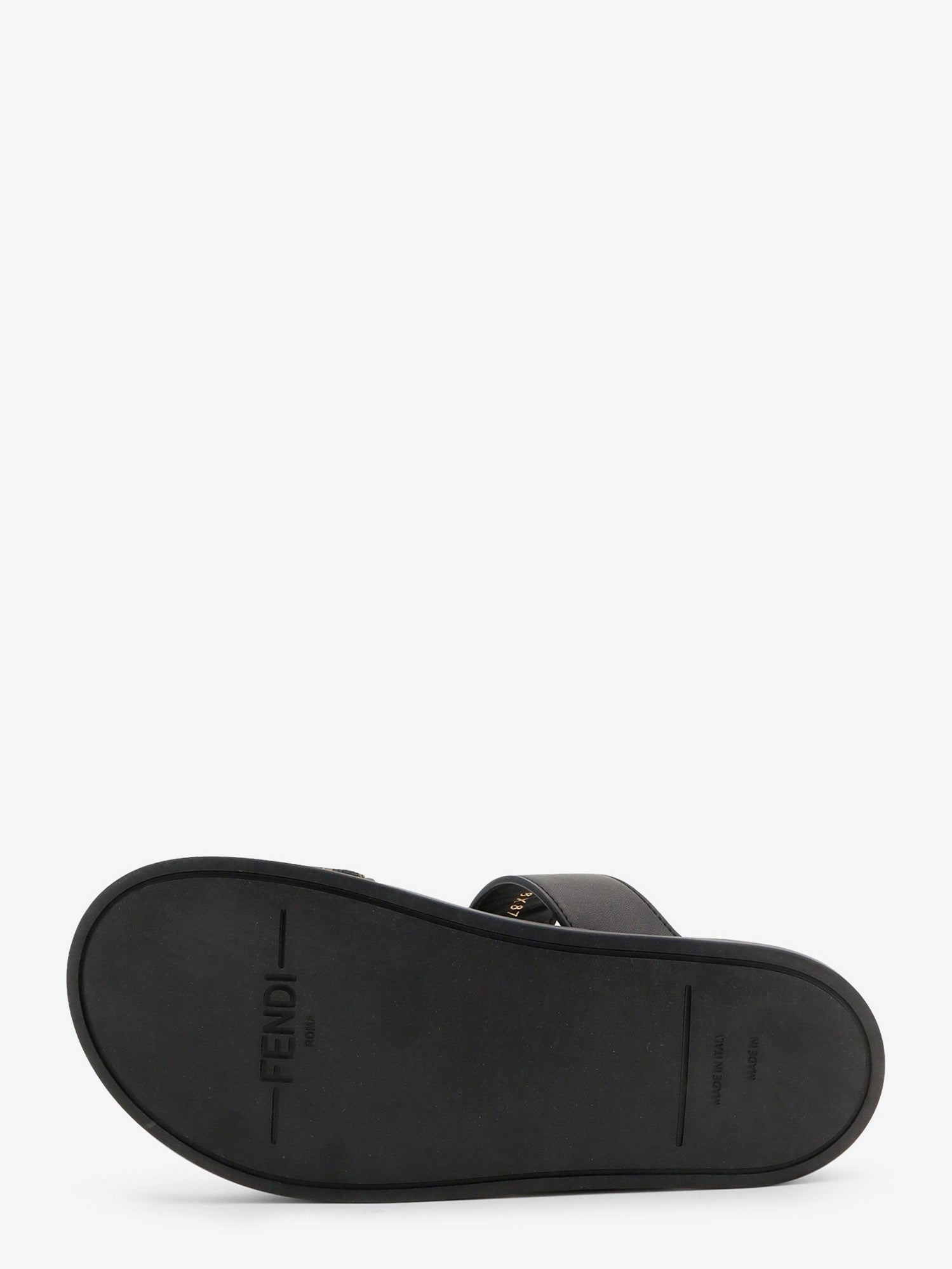 Fendi Feel FF fabric sandals