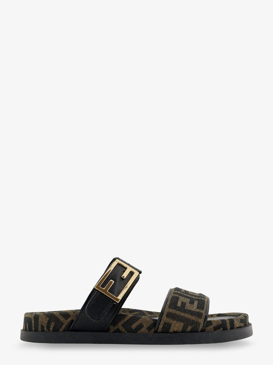 Feel FF fabric sandals