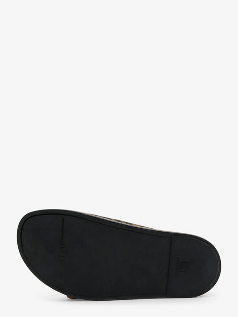 Fendi Feel FF fabric sandals