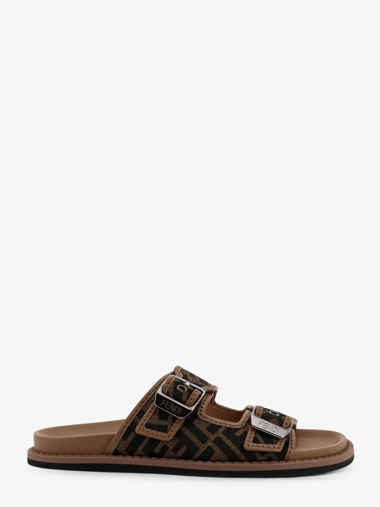 Feel sandals in FF jacquard fabric