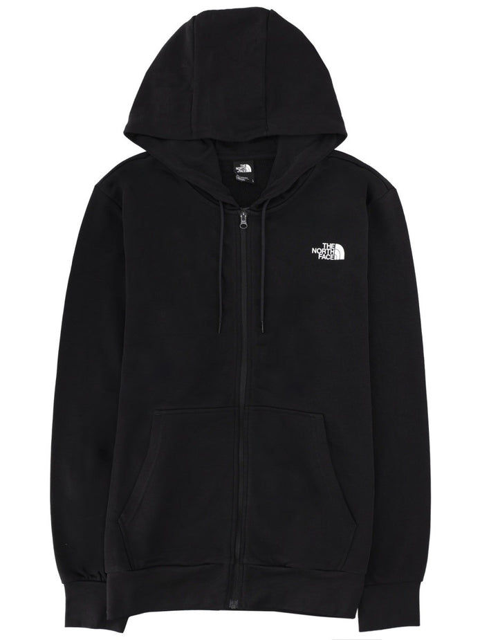FELPA CON LOGO E ZIP