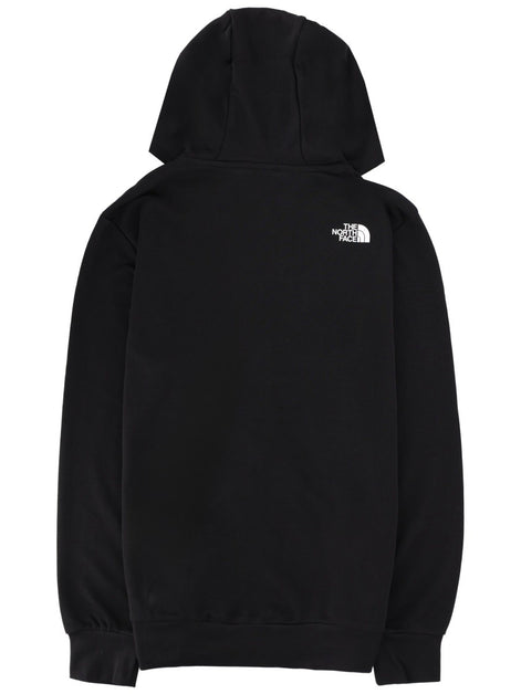FELPA CON LOGO E ZIP