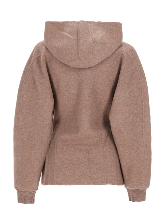 Max Mara Felpa "Filtro" in Jersey di Lana e Cashmere