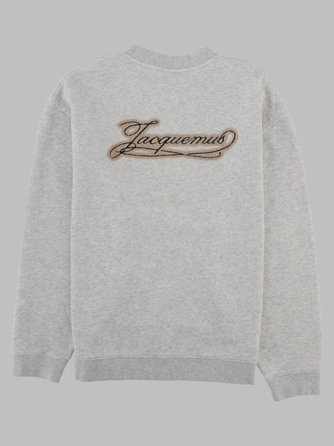 JACQUEMUS Felpa "Torneo" Con Apllicazione “Le Palmier”