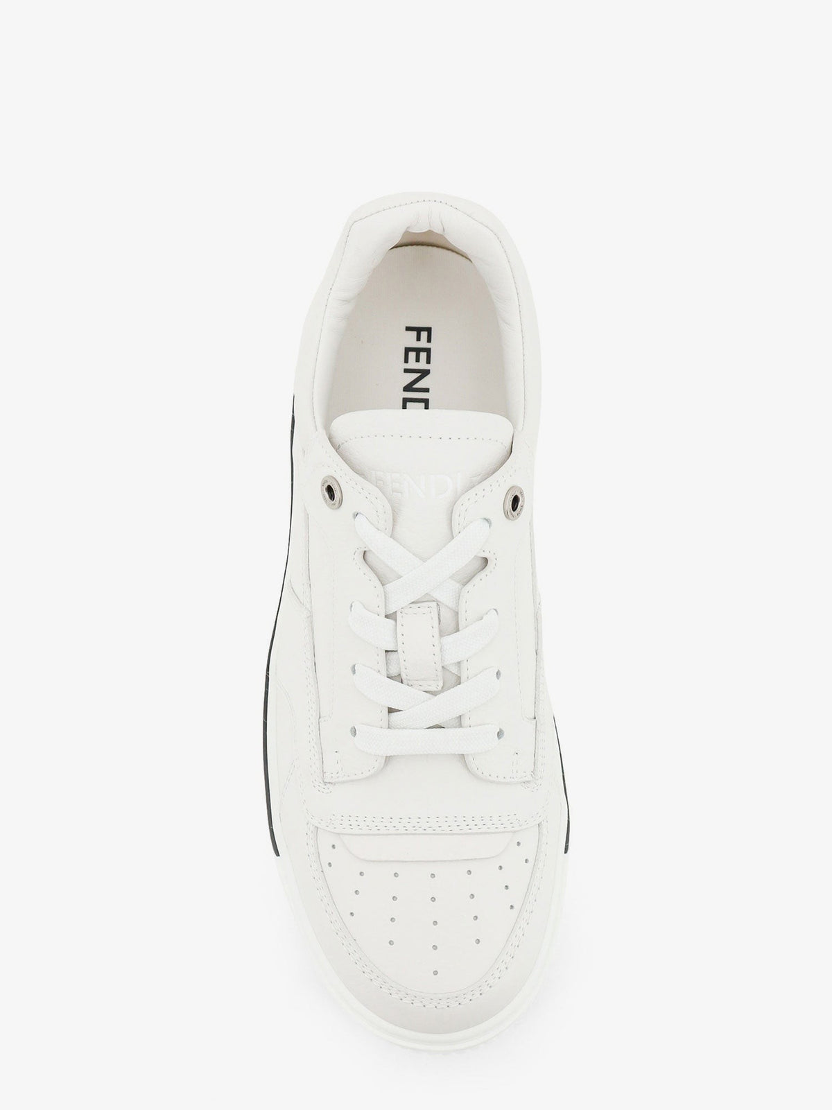 Fendi Fender leather sneakers