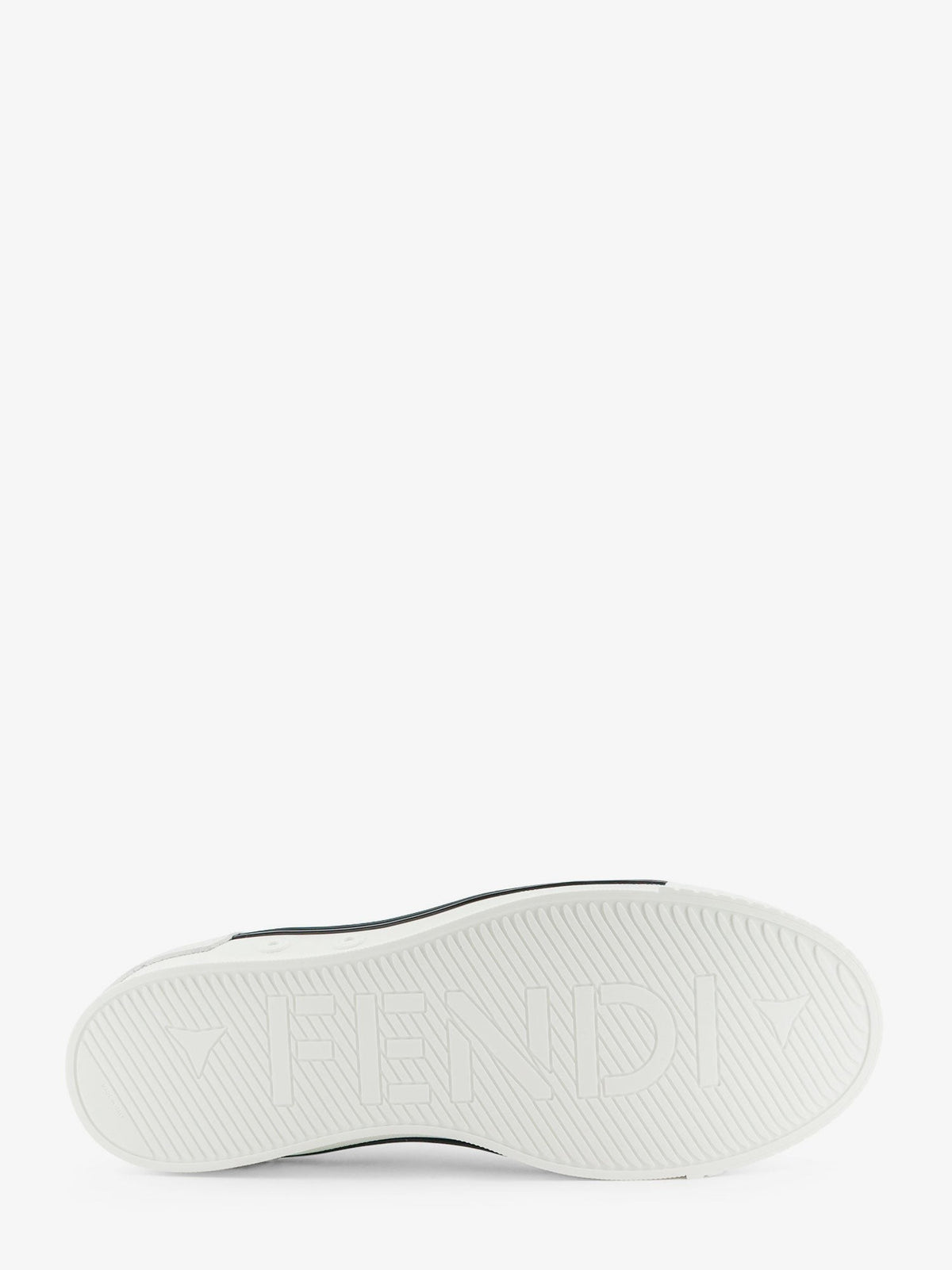 Fendi Fender leather sneakers