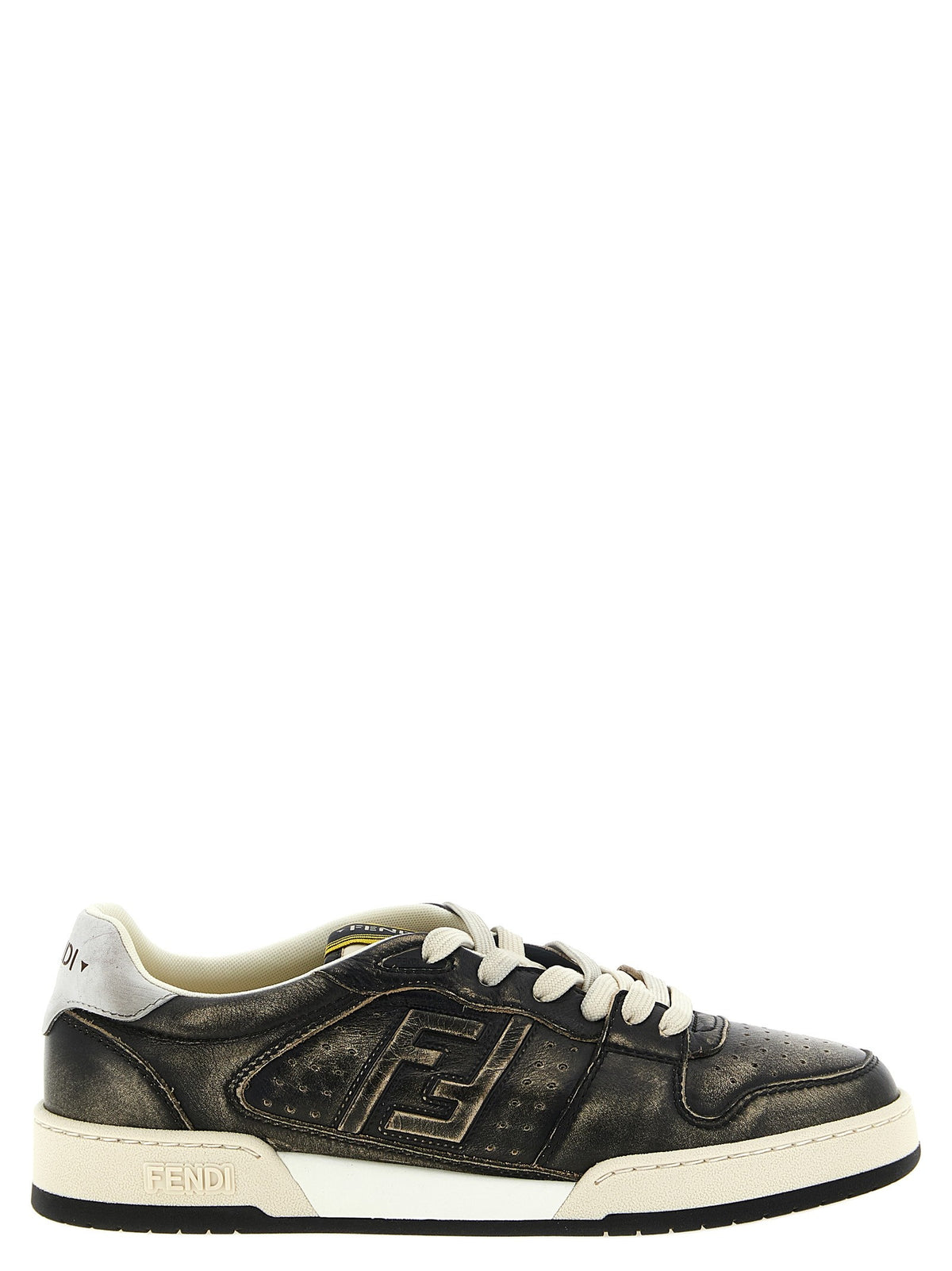 'Fendi Match' leather sneakers