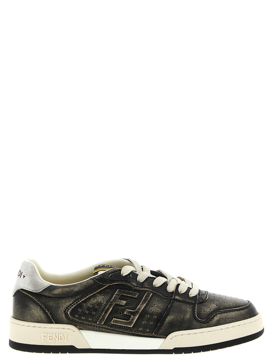 'Fendi Match' leather sneakers