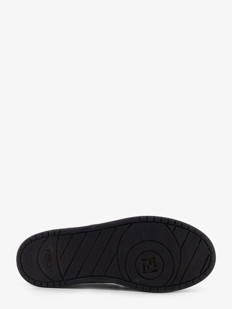 Fendi Fendi Match sneakers in FF jacquard fabric and suede