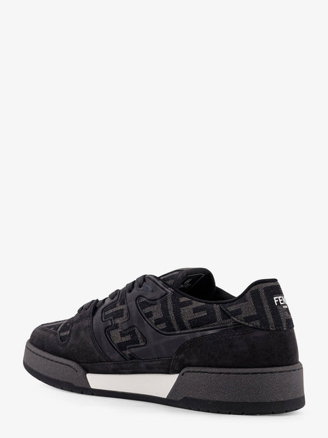 Fendi Fendi Match sneakers in FF jacquard fabric and suede