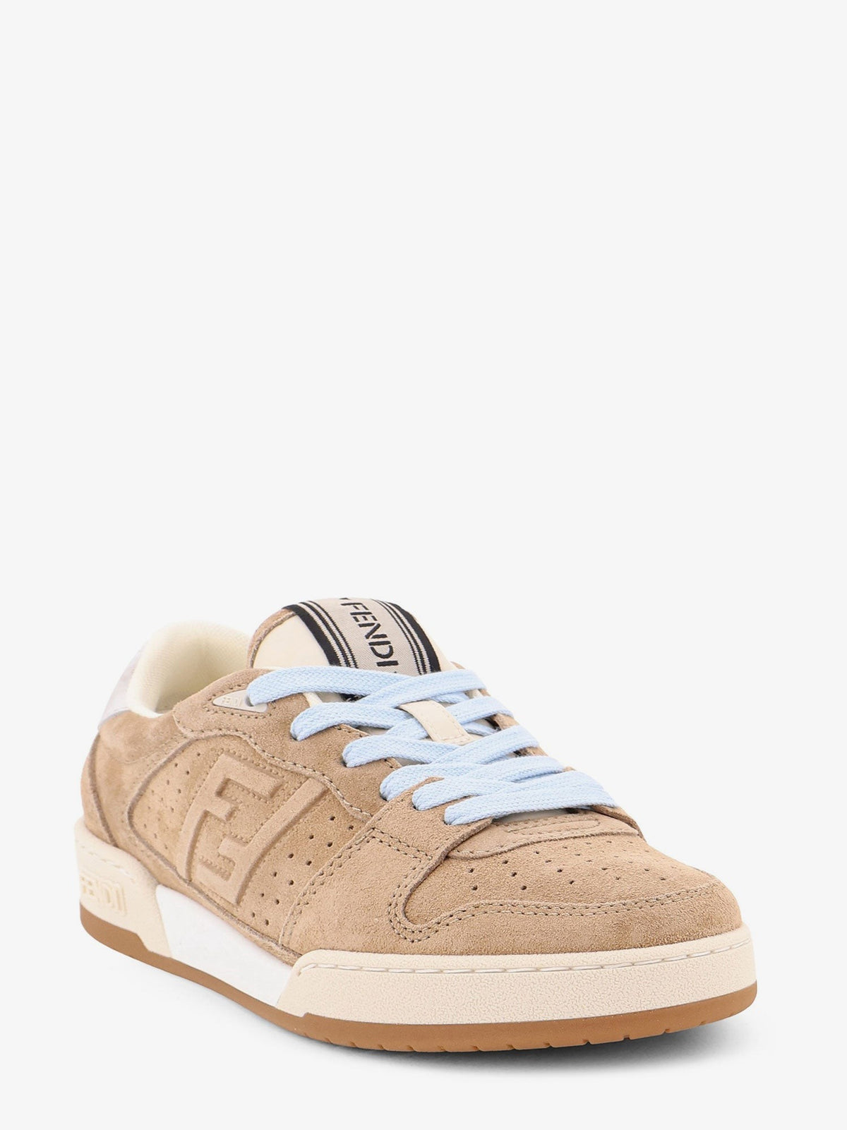 Fendi Fendi Match suede sneakers