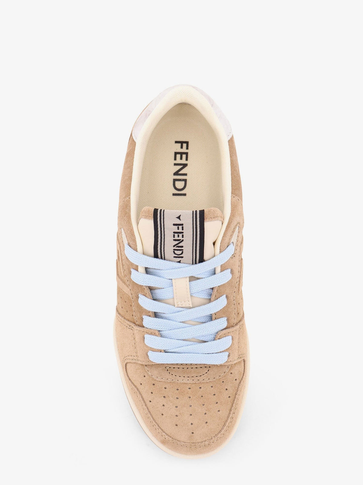Fendi Fendi Match suede sneakers