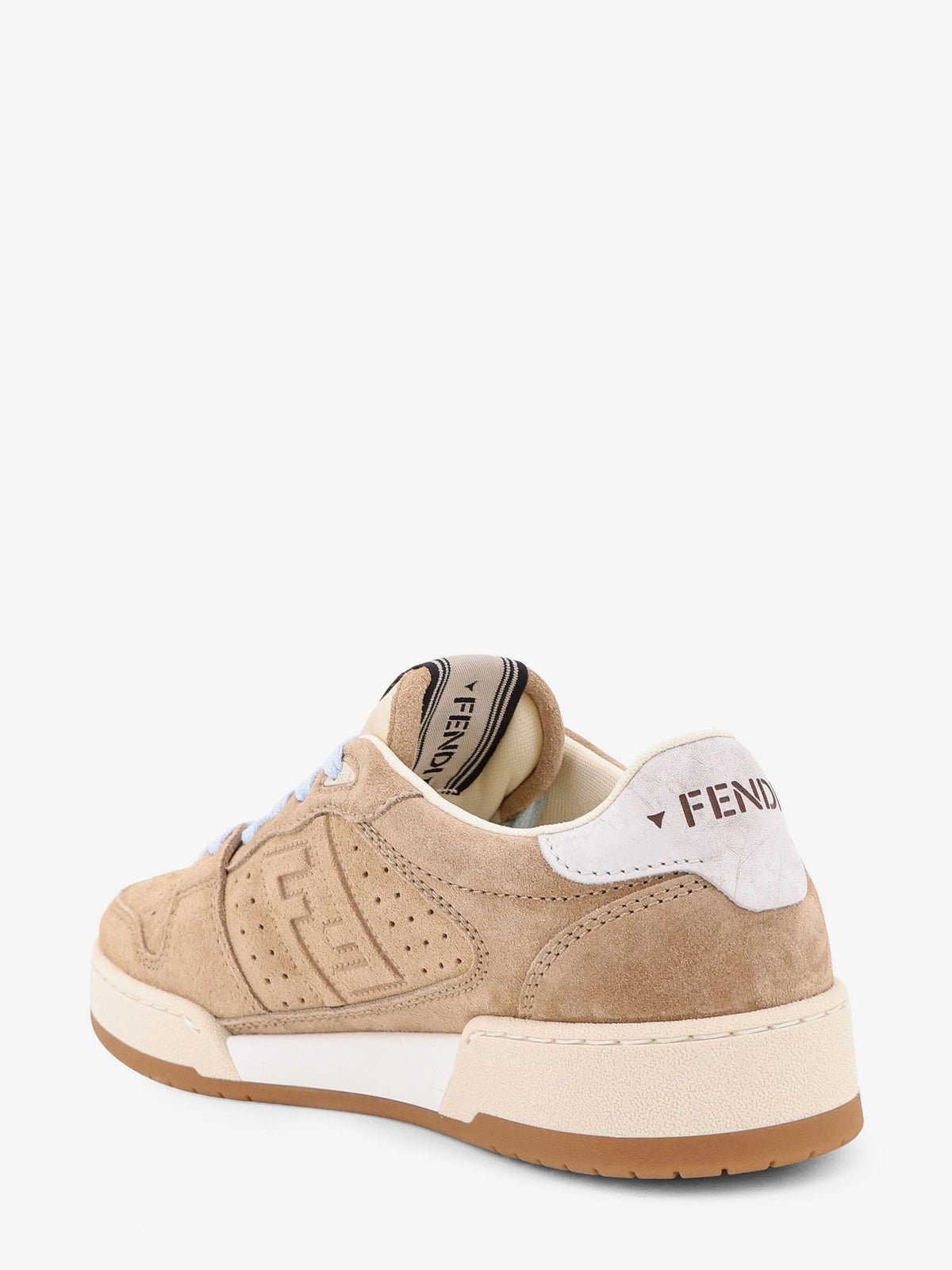 Fendi Fendi Match suede sneakers