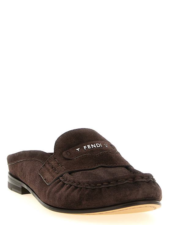 Fendi 'Fendi Scrunch' sabots