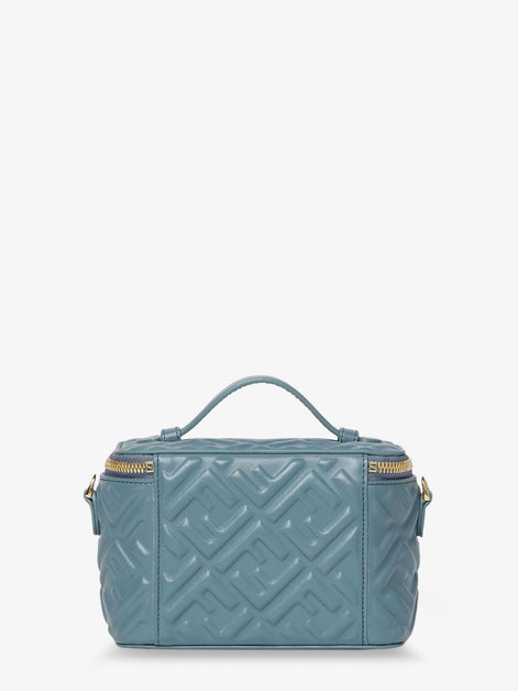 Fendi Vanity leather crossbody bag with FF motif