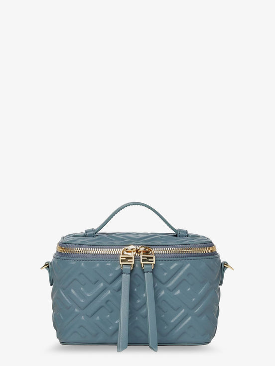 Fendi Vanity leather crossbody bag with FF motif