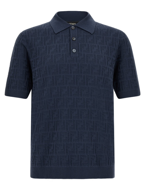 FF cotton polo shirt