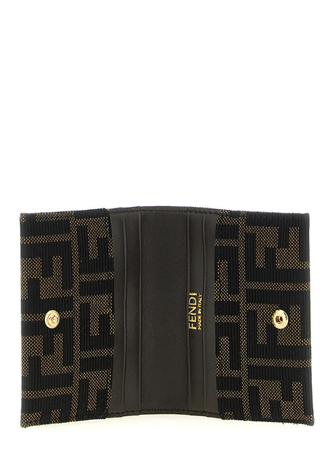 Fendi FF jacquard cardholder