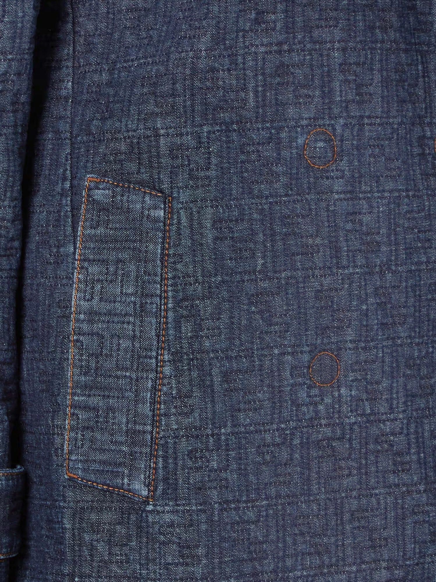 FF padded denim caban
